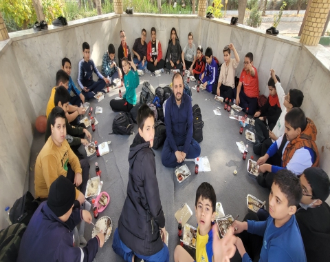 برگزاری اردوی رهپویان حسینی در اردوگاه ثامن الحجج